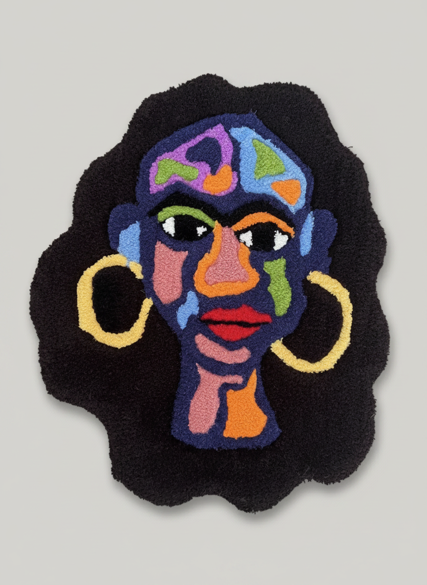 Plush Portrait Rug