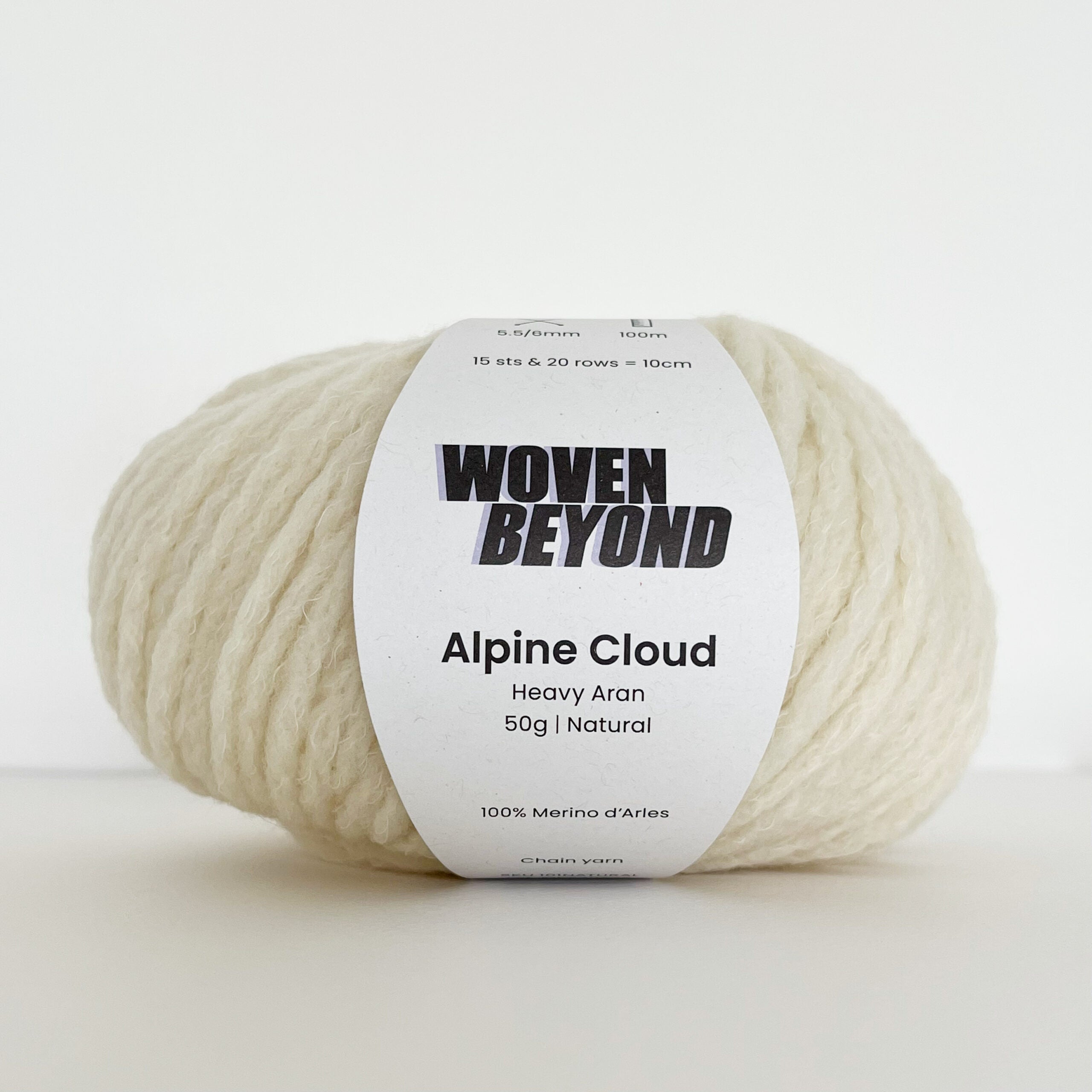 Woven Beyond, Alpine Cloud, Natural