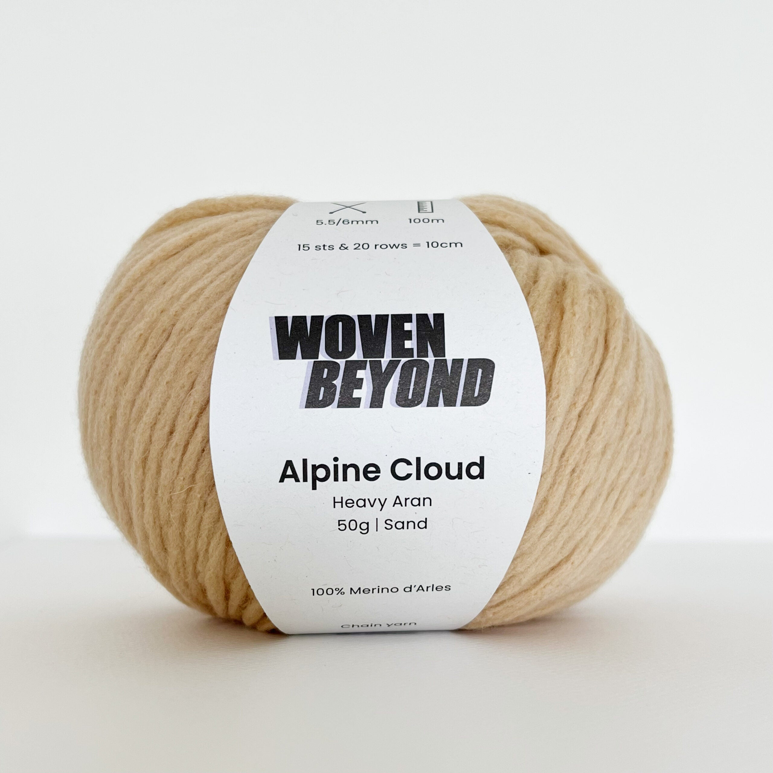 Woven Beyond, Alpine Cloud, Sand