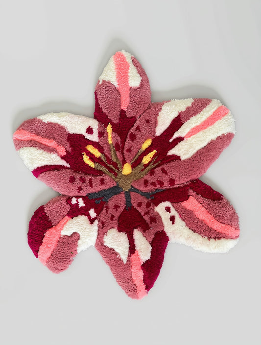 Hibiscus Flower Rug