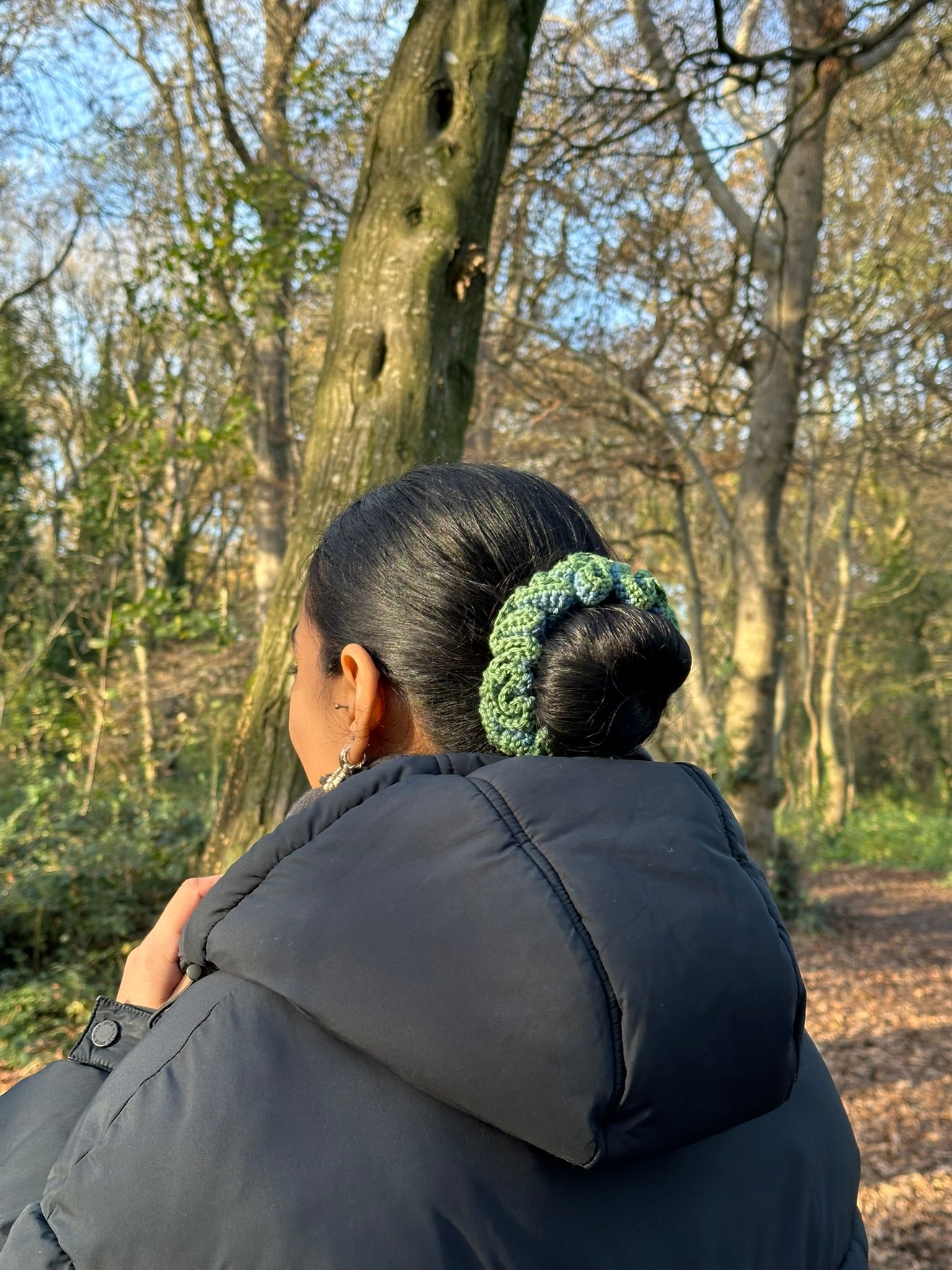 Learn to Crochet: Frill Scrunchie Kit