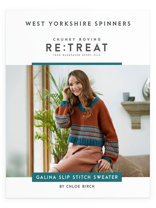 Galina Slip Stitch Sweater [PRINTED]
